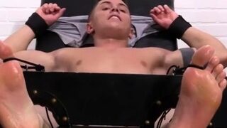 Hairy legged blonde boys and toe fuck footjob for gay men